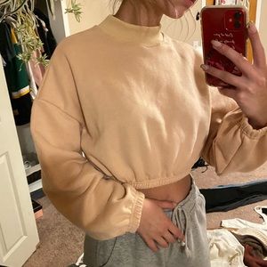 SHIEN turtle neck crop top